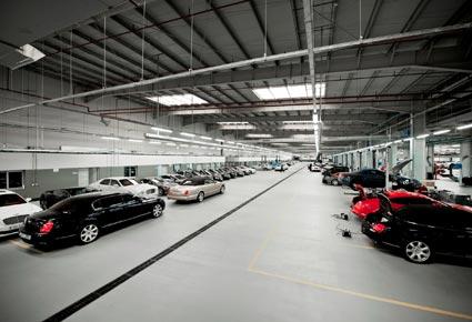 دبي تشهد إفتتاح أكبر ورشة لبنتلي في العالم